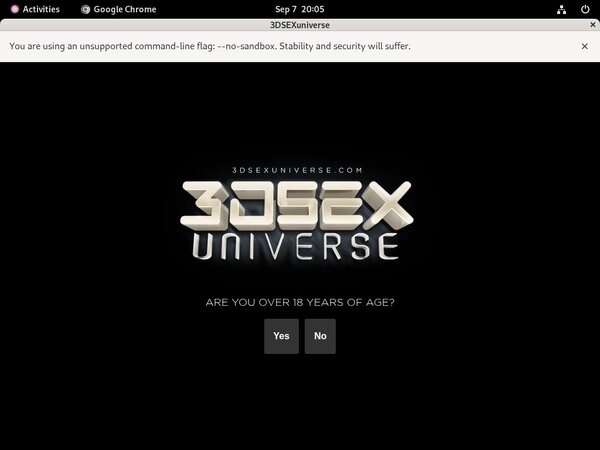 3D SexU Niverse Free Premium Passwords
