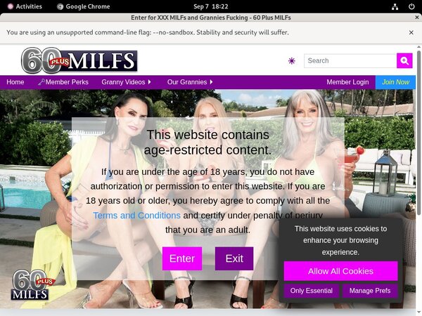 60 Plus MILFs For Tablet