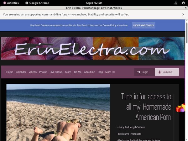 Account For Erin Electra Free