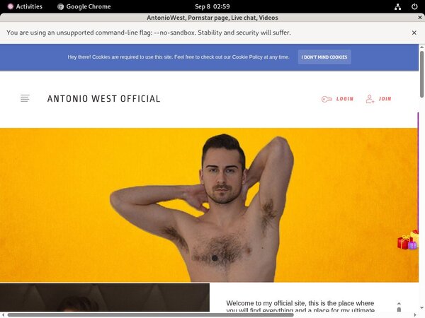 Accounts Antoniowestofficial.com Free