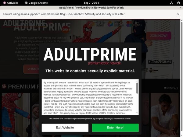 Adultprime Fresh Passwords