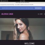Alexia Cage Hack Login