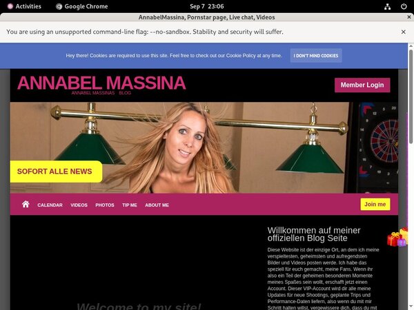 AnnabelMassina Wachtwoord