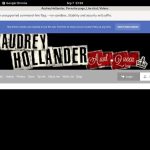 Audrey Hollander Film Audrey Hollander Film
