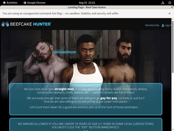 Beef Cake Hunter Alternative Payment