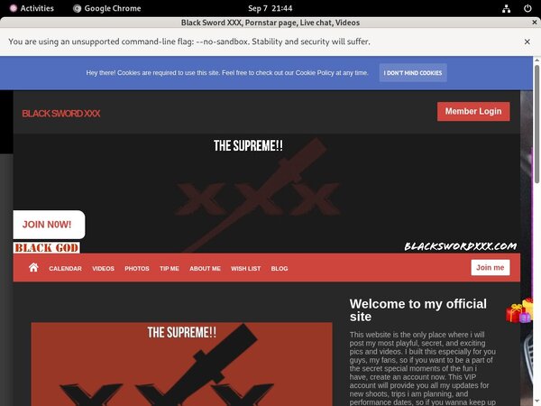 Black Sword XXX Free Passes