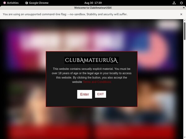 Club Amateur USA Mit ELV
