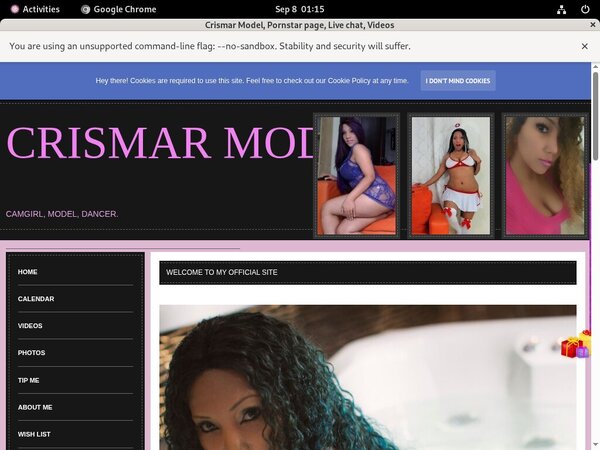 Crismarhotxxx.modelcentro.com Promos