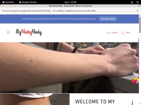 Daily My Hairy Body Account
