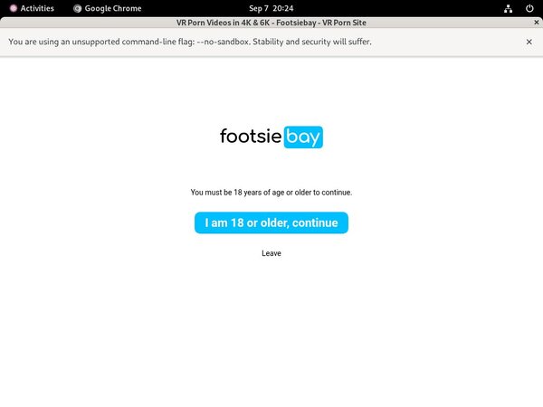 Footsie Bay Order Form