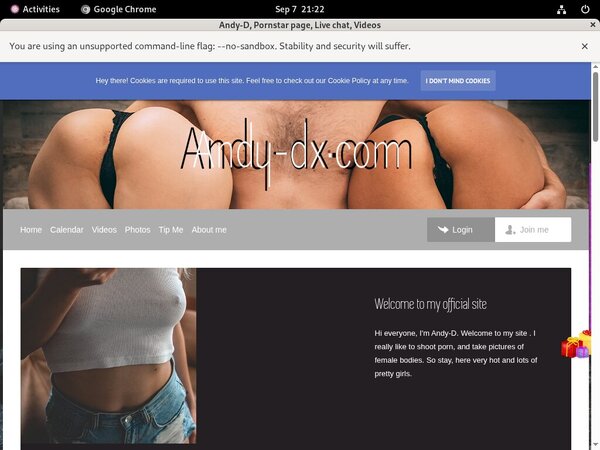 Free Andy-d.modelcentro.com Code