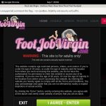 Free Foot Job Virgin Acc