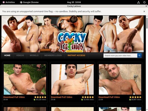 Free Latinos Cocky Logins