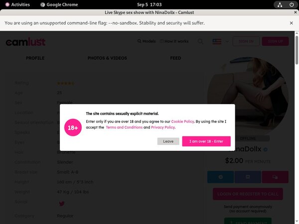 Free Ninadollx Premium Account
