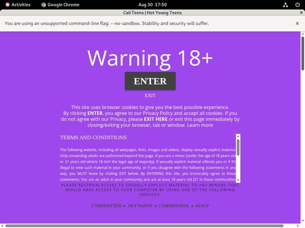 Freecaliteens Password