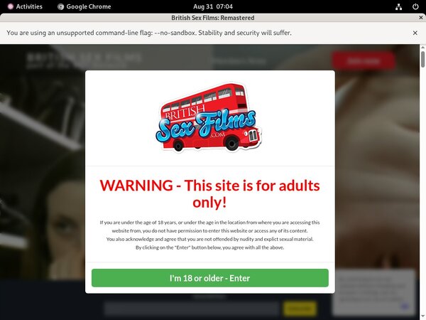Fresh Britishsexfilms.com Site Rip