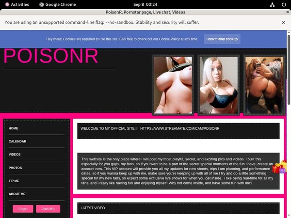 Gratis PoisonR Konto