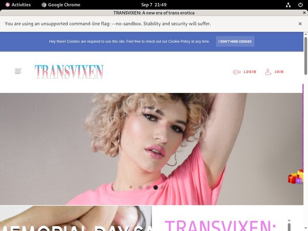 Gratis Transvixen Konto