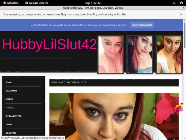 Hubbylilslut420.modelcentro.com Secure Purchase