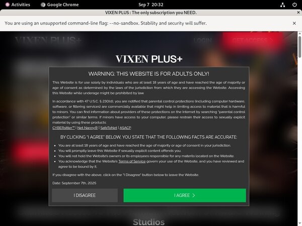 Join Vixen Plus Paypal