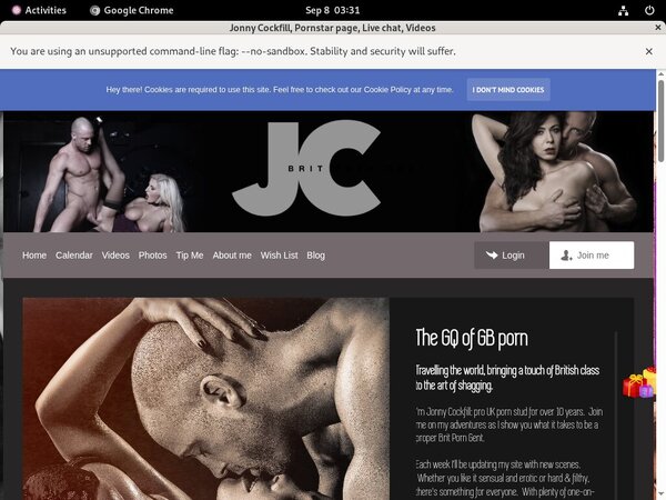 Jonnycockfill.modelcentro.com Free Trial Account