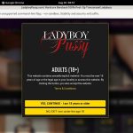 Ladyboy Pussy Free Acc