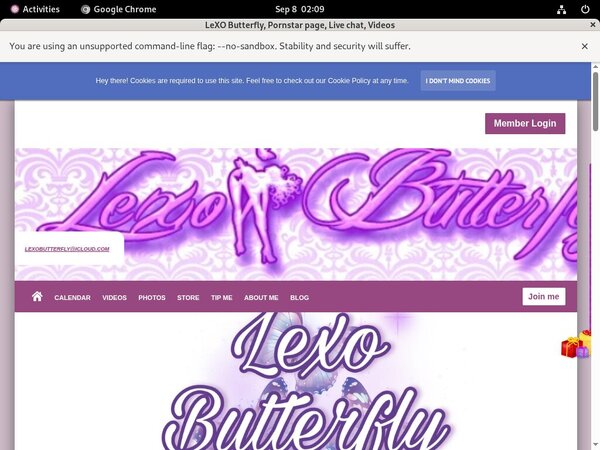 Lexobutterflyxxx.com Free Trial 2018
