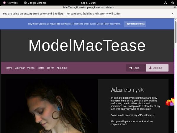MacTease Benutzername