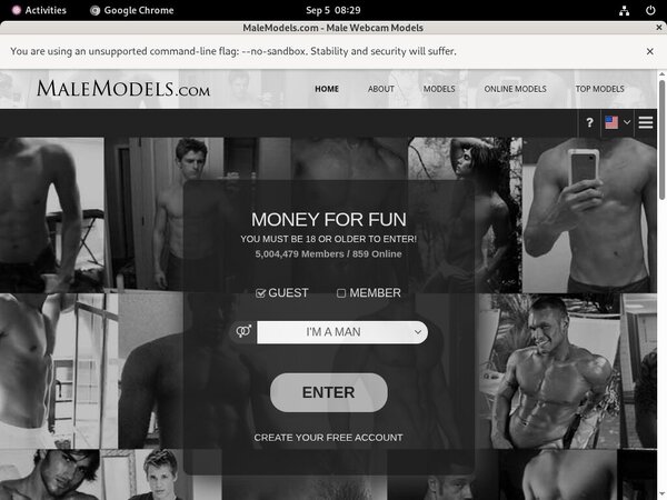 Malemodels Trial Cost