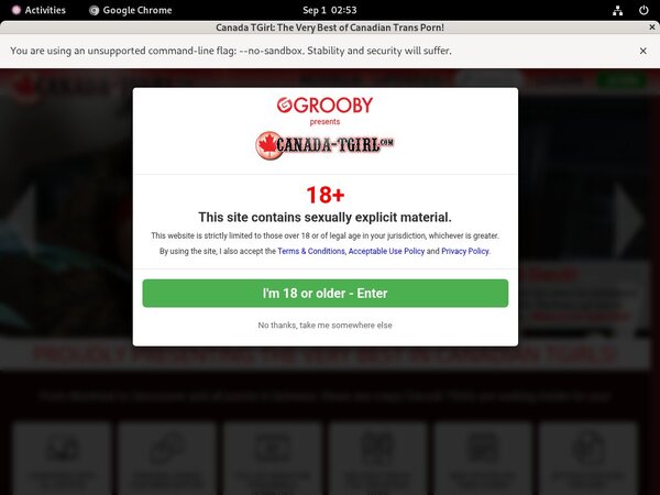 Membership For Canadatgirl
