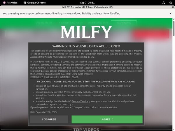 Milfy Free Code