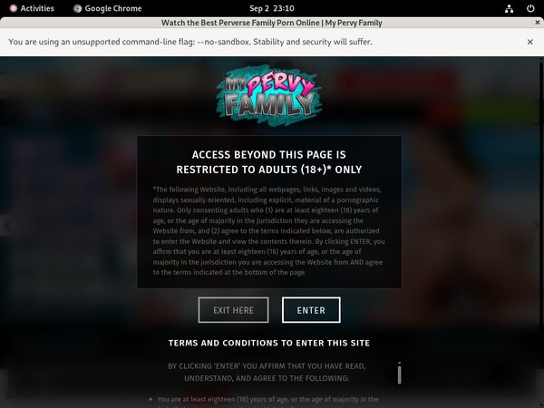 My Pervy Family Premium Account Login