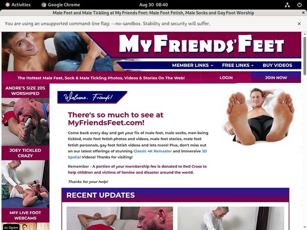 Myfriendsfeet.com Discount Memberships