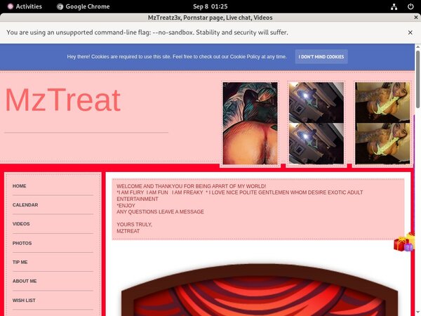 MzTreatz3x Free Account Password