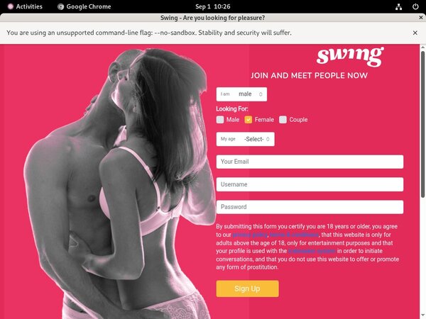 New Free Swing.net Accounts