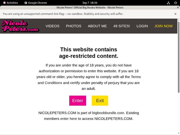 Nicolepeters.com Videos