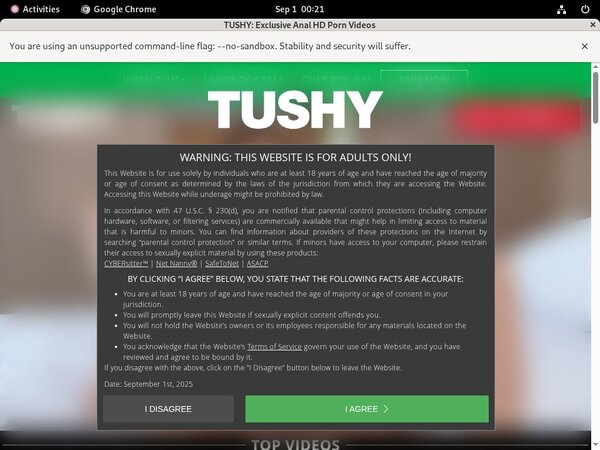Pass For Tushy