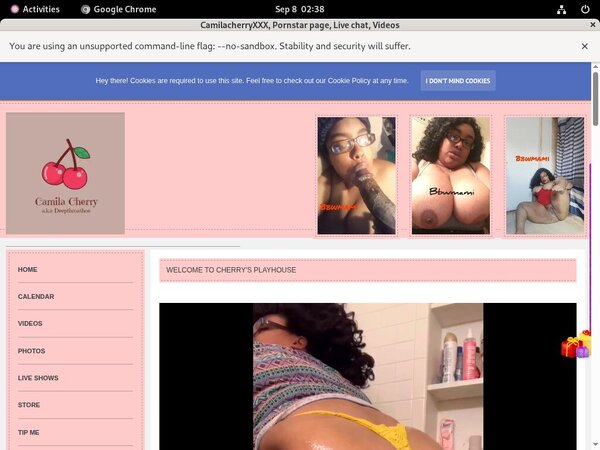 Password For CamilacherryXXX