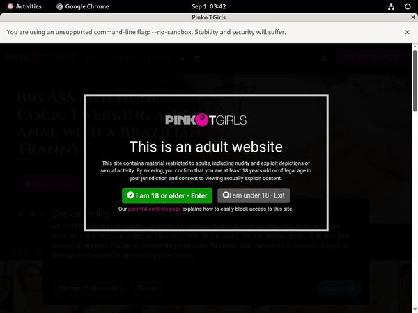Pinkotgirls.com Trial Membership $1