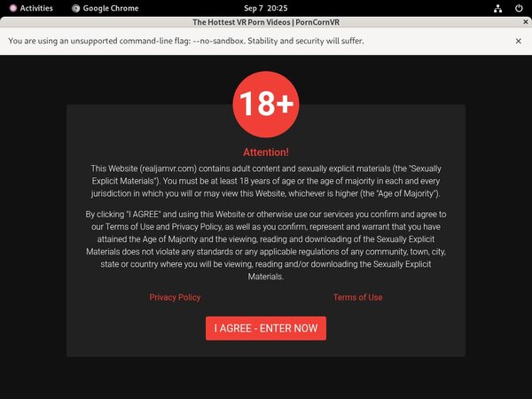 Porncornvr.com Checkout Page