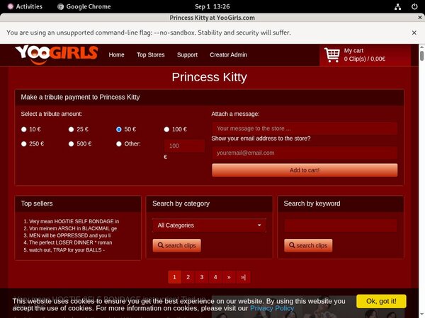 Princess Kitty Tranny