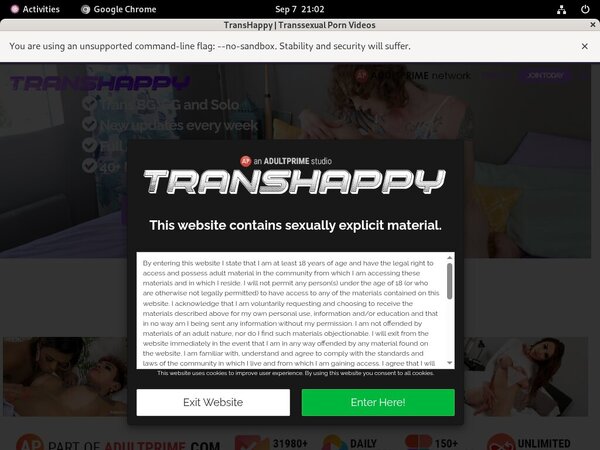 Promo Code Transhappy