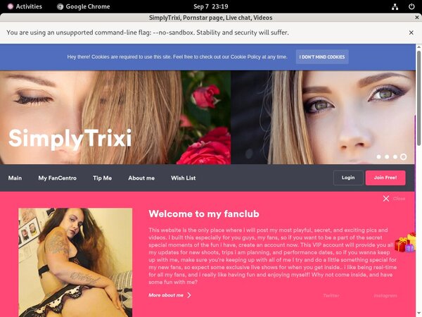 SimplyTrixi Password List