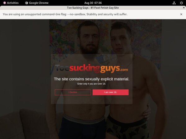 Site Rip Toe Sucking Guys