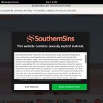Southern Sins Footjob