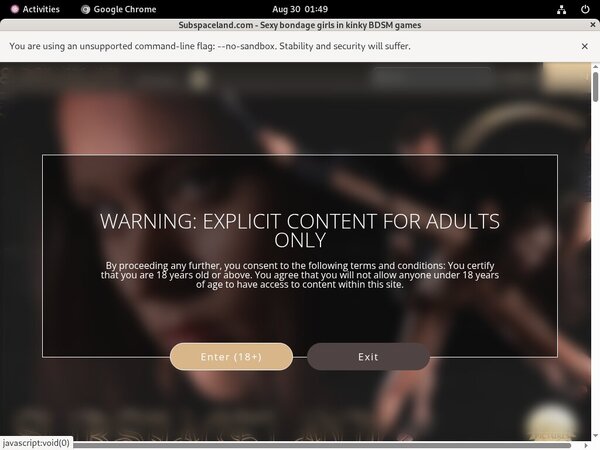 Subspaceland Hacked Password
