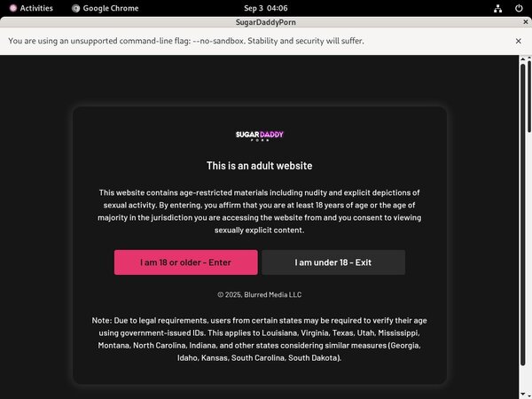 Sugardaddyporn.com Pro Biller Page