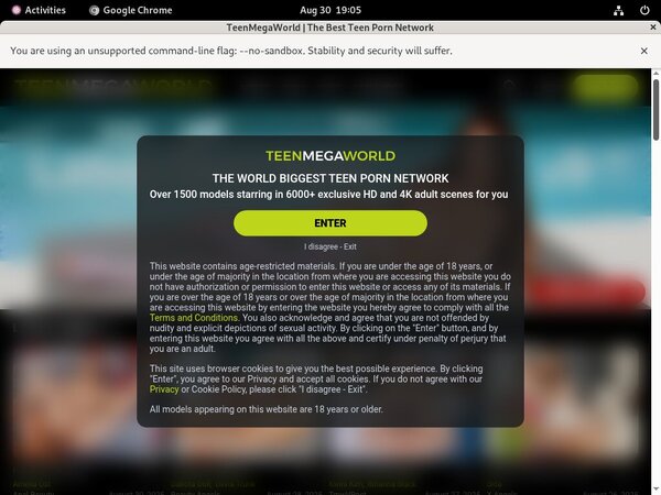 Teenmegaworld.net Limited Rate