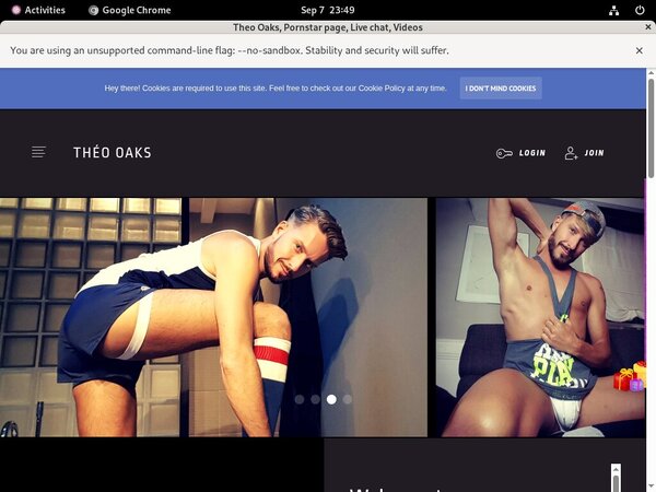 Theo Oaks Paypal Sign Up