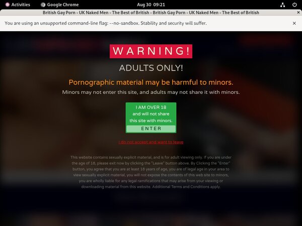 Trial Membership For UK Naked Men